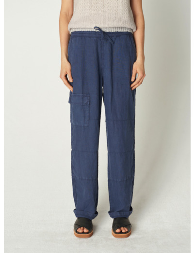 Pantalon gabrielle bleu indigo