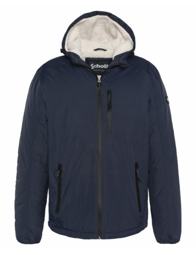 Parka courte à capuche doublée sherpa BLADEN SCHOTT