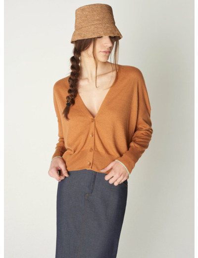Cardigan annie cannelle
