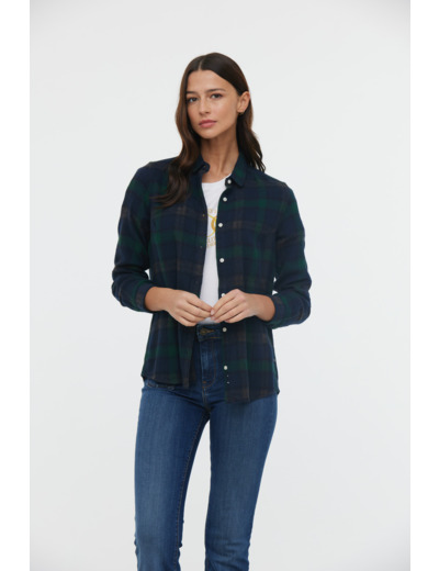 Chemise flanelle à carreaux