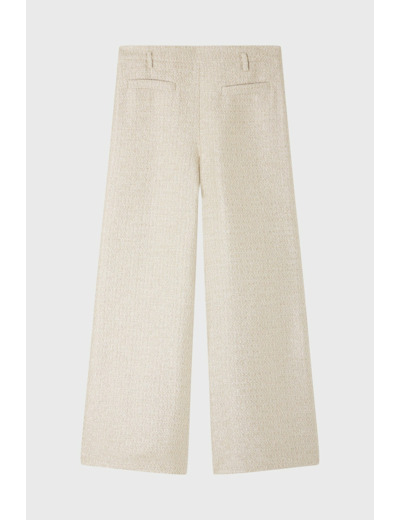 Pantalon large doré - CALYSTA