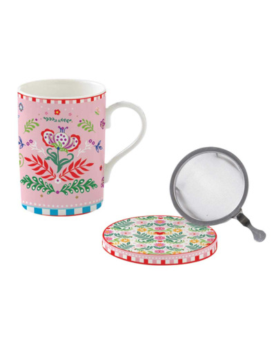 SPRING FOLK Coffret Tisanière + filtre