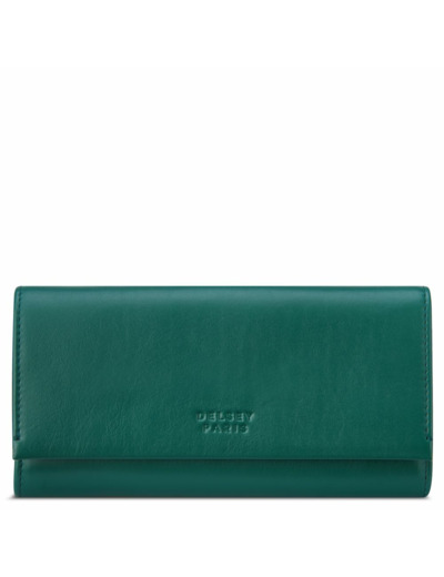 Le cuir lisse portefeuille lg