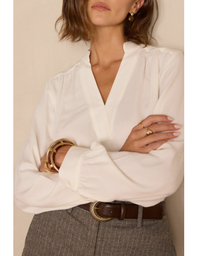 Blouse col V SUZON