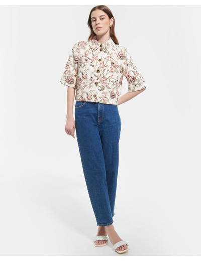 Chemise Cyrille Imprimé en lin