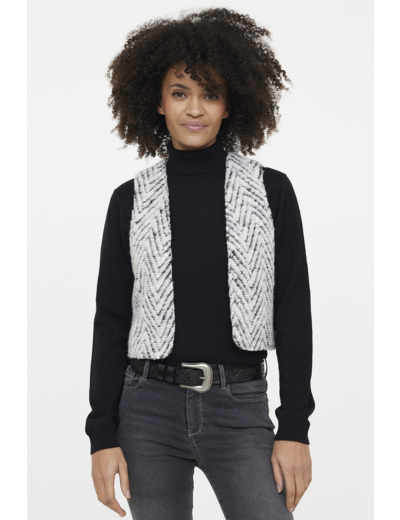 Gilet FUMIRA Ivory