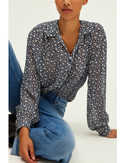 Chemise en mousseline fleurie - BRAILLE