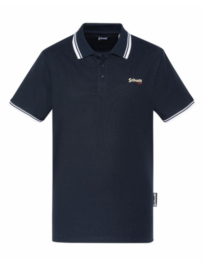 Polo en coton piqué PSWILL2 SCHOTT