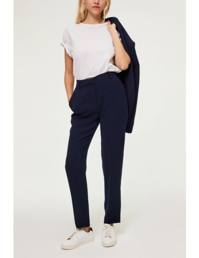 Pantalon droit uni 7/8 - JILL