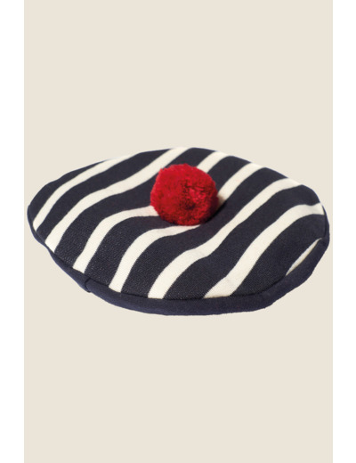 Béret mixte bébé avec pompon Lulu