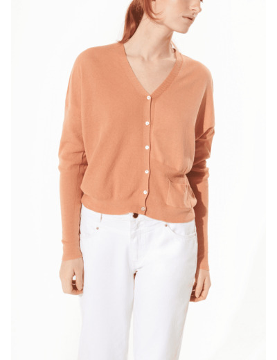 Cardigan peche