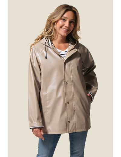 Ciré intemporel femme métallisé Proue