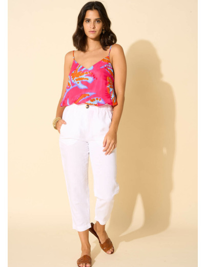 Pantalon slouchy 7/8