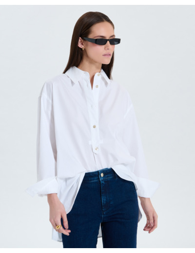 Chemise oversize blanche