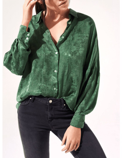 Chemise vert prairie