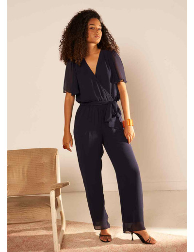 Combinaison pantalon à manches courtes