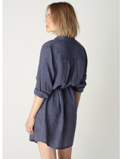 Robe deny denim brut