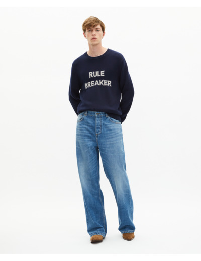 Pull 'rule breaker' marine bleu