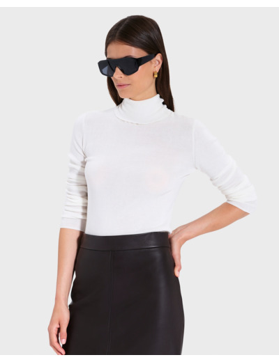 Pull Norvind Ecru en Lyocell