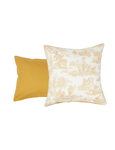 Taie Rêve en Or Toile de Jouy | Tradition des Vosges