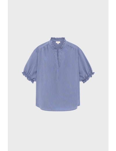 Blouse rayée à manches courtes - ANOUK