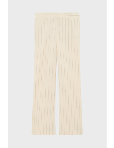 Pantalon flare à rayures dorées - JARRY