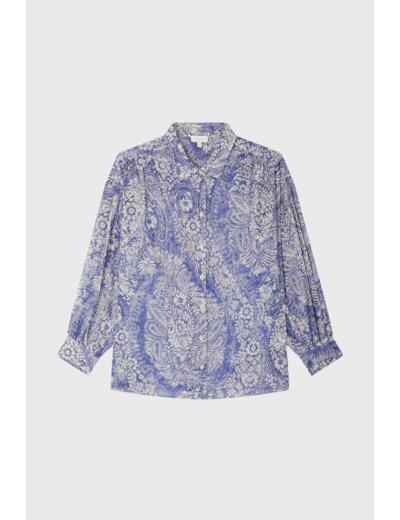 Chemise bandana en coton - ARMINDA