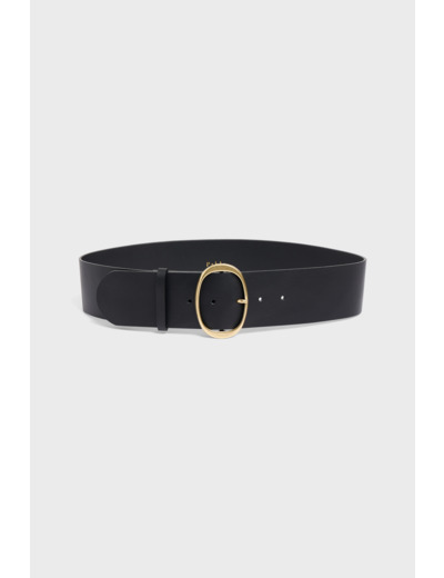 Ceinture large en cuir - BONNIE