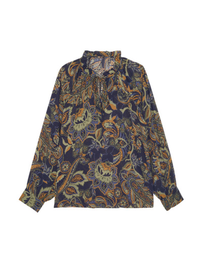 Blouse imprimée cachemire