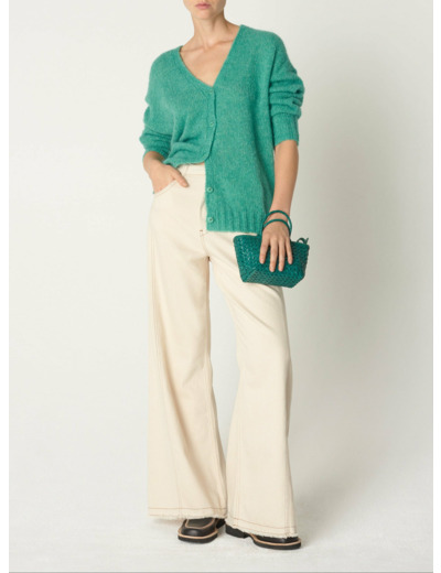 Cardigan bianca nouvelle pousse
