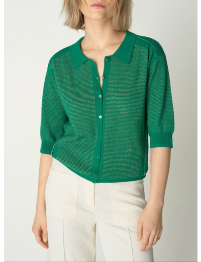 Cardigan alicia emeraude