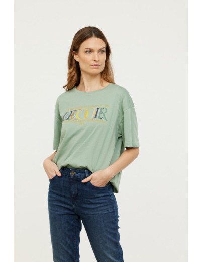 T-shirt loose avec graph «Lee Cooper» poitrine