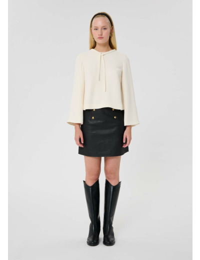 Top Thais Ecru en Polyester