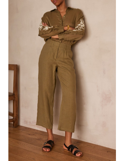 Pantalon BASTIEN en lin