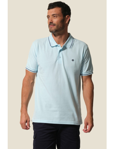 Polo piqué manches courtes Canillo