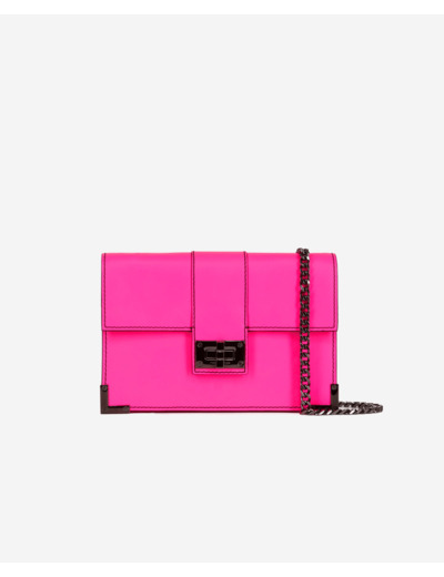 Pochette Moyenne Emily En Cir Fluo electric pink