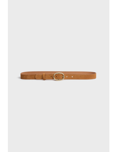 Ceinture en cuir velours - ROMA