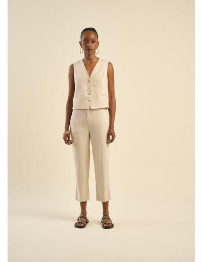 Pantalon carotte 7/8ème