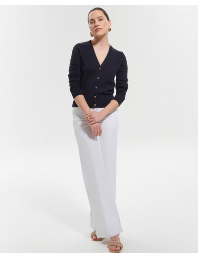 Gilet Gianni Nocturne en Coton