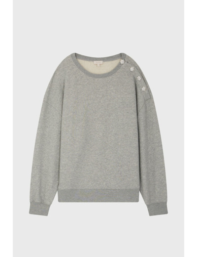 Sweatshirt bijoux - MARIBELLE