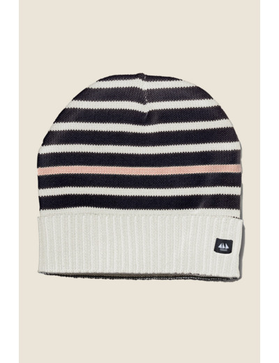 Bonnet enfant mixte rayé Laos