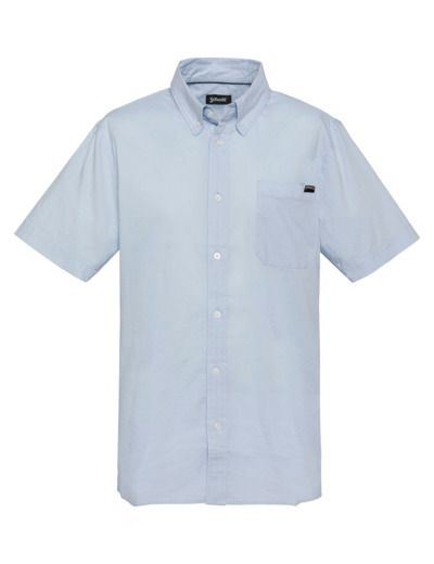 Chemise manches courtes avec poche plaquée