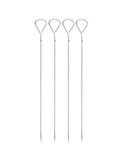 Petites brochettes pour barbecue ensemble de 4 pièces