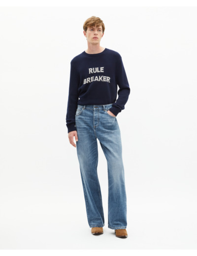 Jean baggy bleu bleu