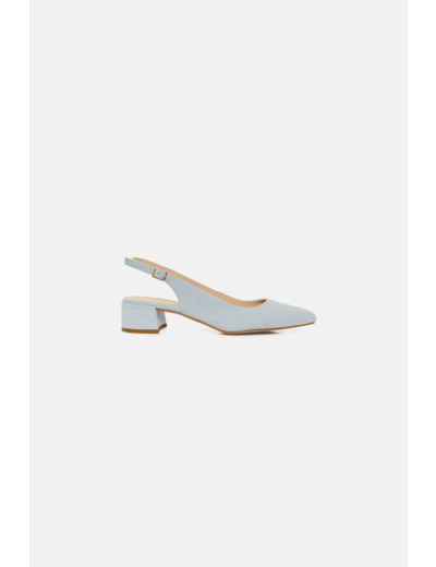 Sandales alipa en cuir naturel