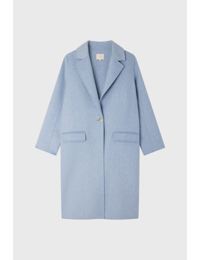 Manteau droit double-face - NOLVENN