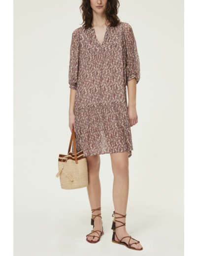 Robe à fleurs et lurex ? ESSENN