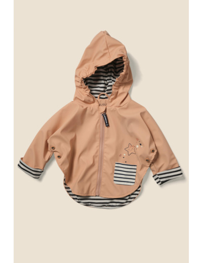 Cape bébé mixte zippée à capuche Averse