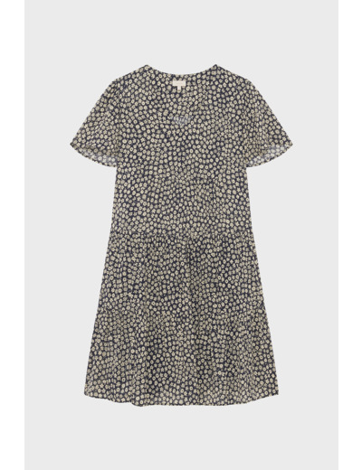 Robe courte et ample imprimée - PRIA