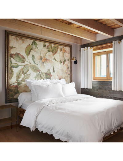 Housse de couette Heloise brodée | Tradition des Vosges
